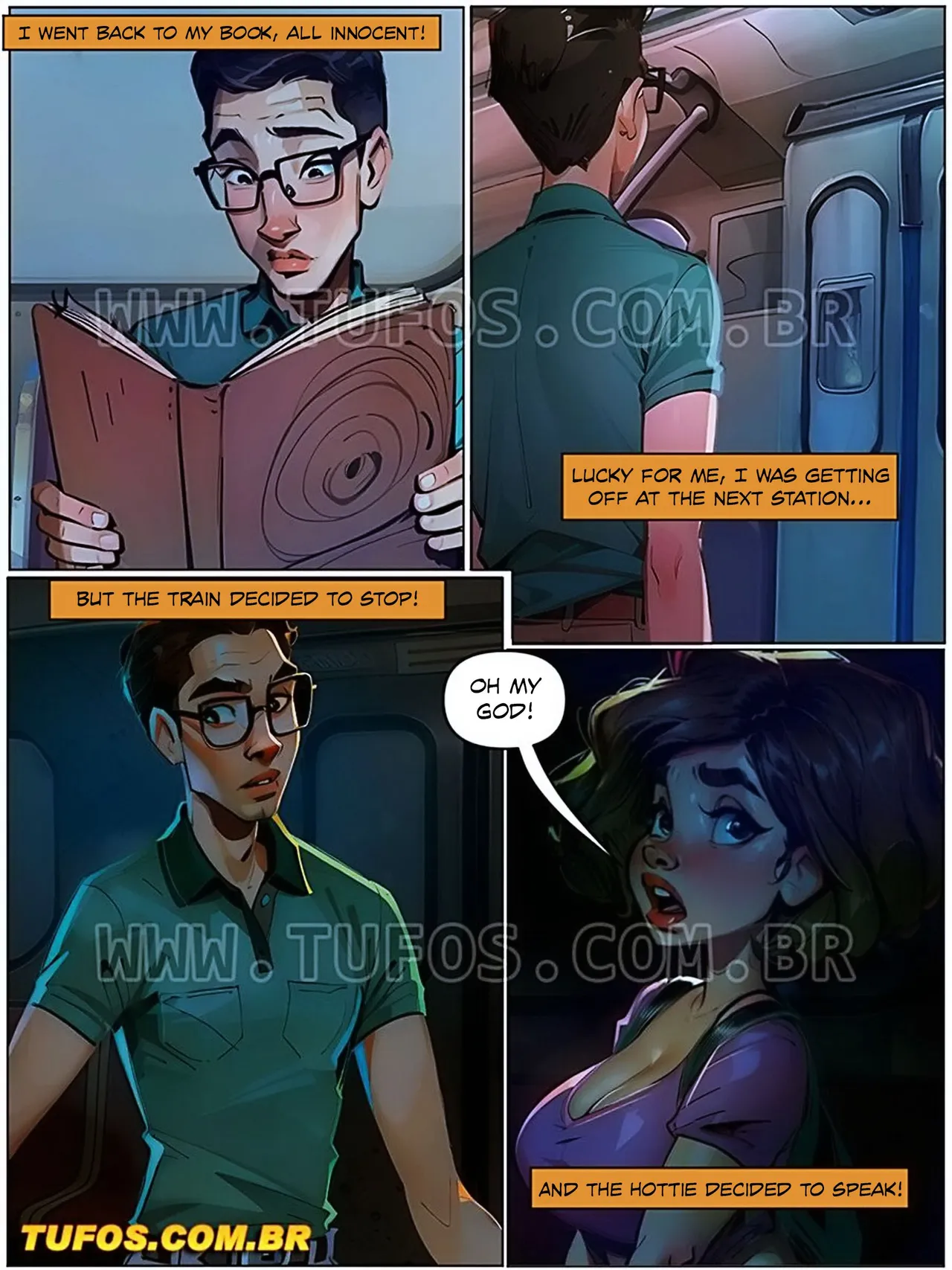 Enjoying The Sweet Life 02 - Light at the end of the train page 7 full