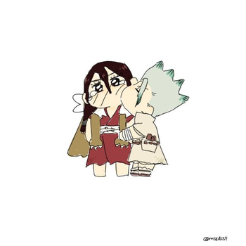 [mskdcst] TsukaSen Log (Dr.STONE) cover