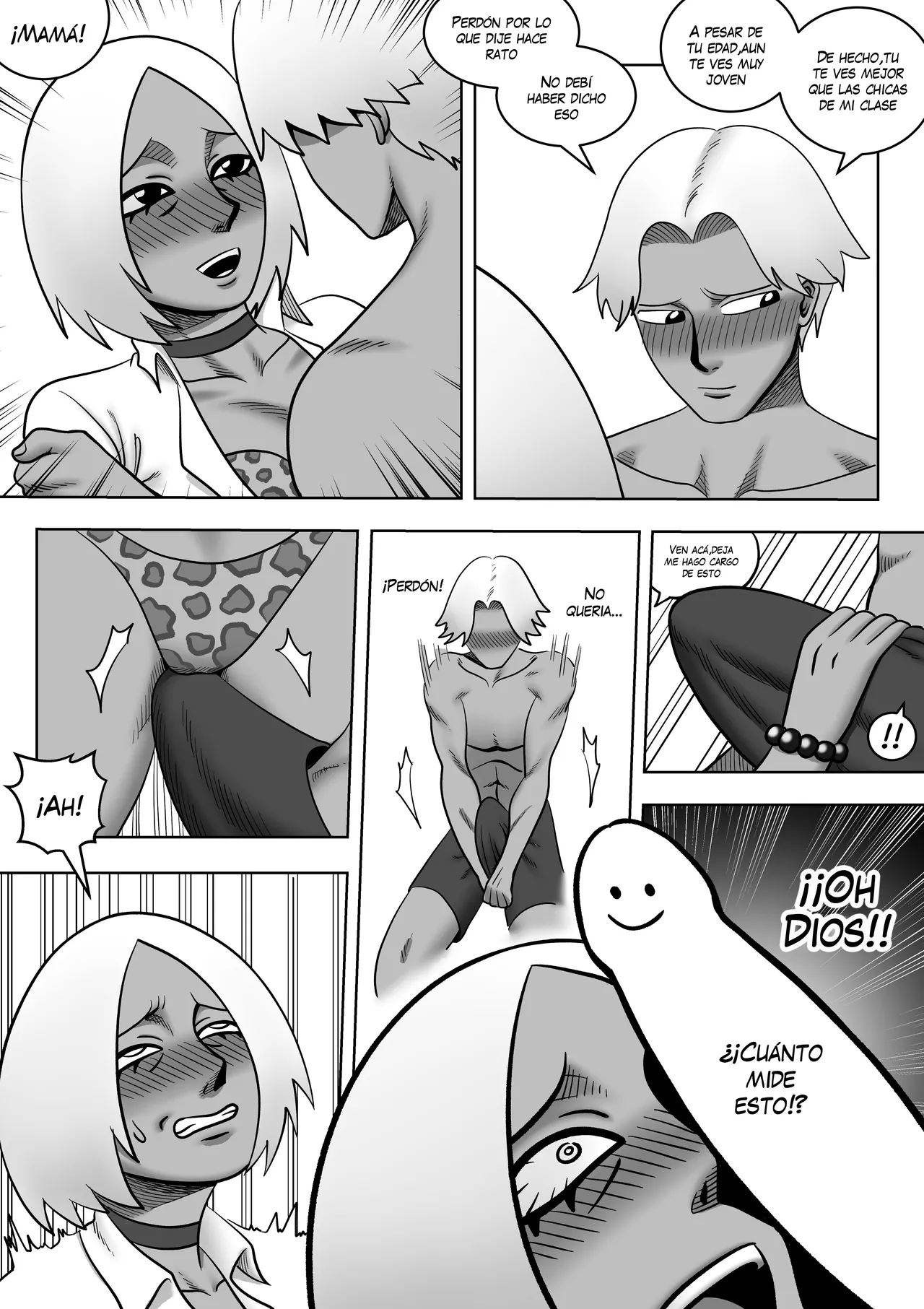 Mother and Son on a desert island #1 page 12 full