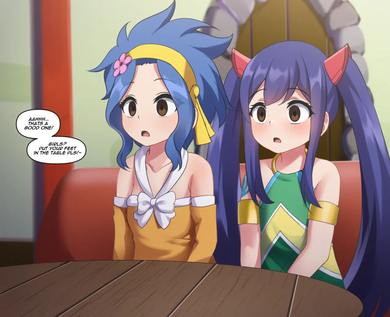 Levy & Wendy page 9 full