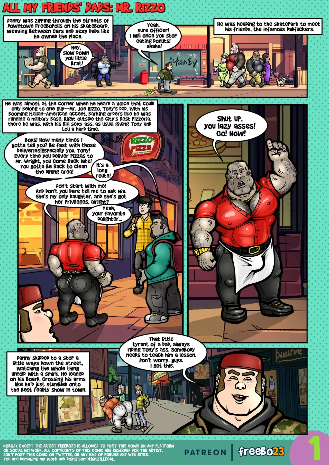 ALL MY FRIENDS DADS. 6 , 7 , 8 page 1 full