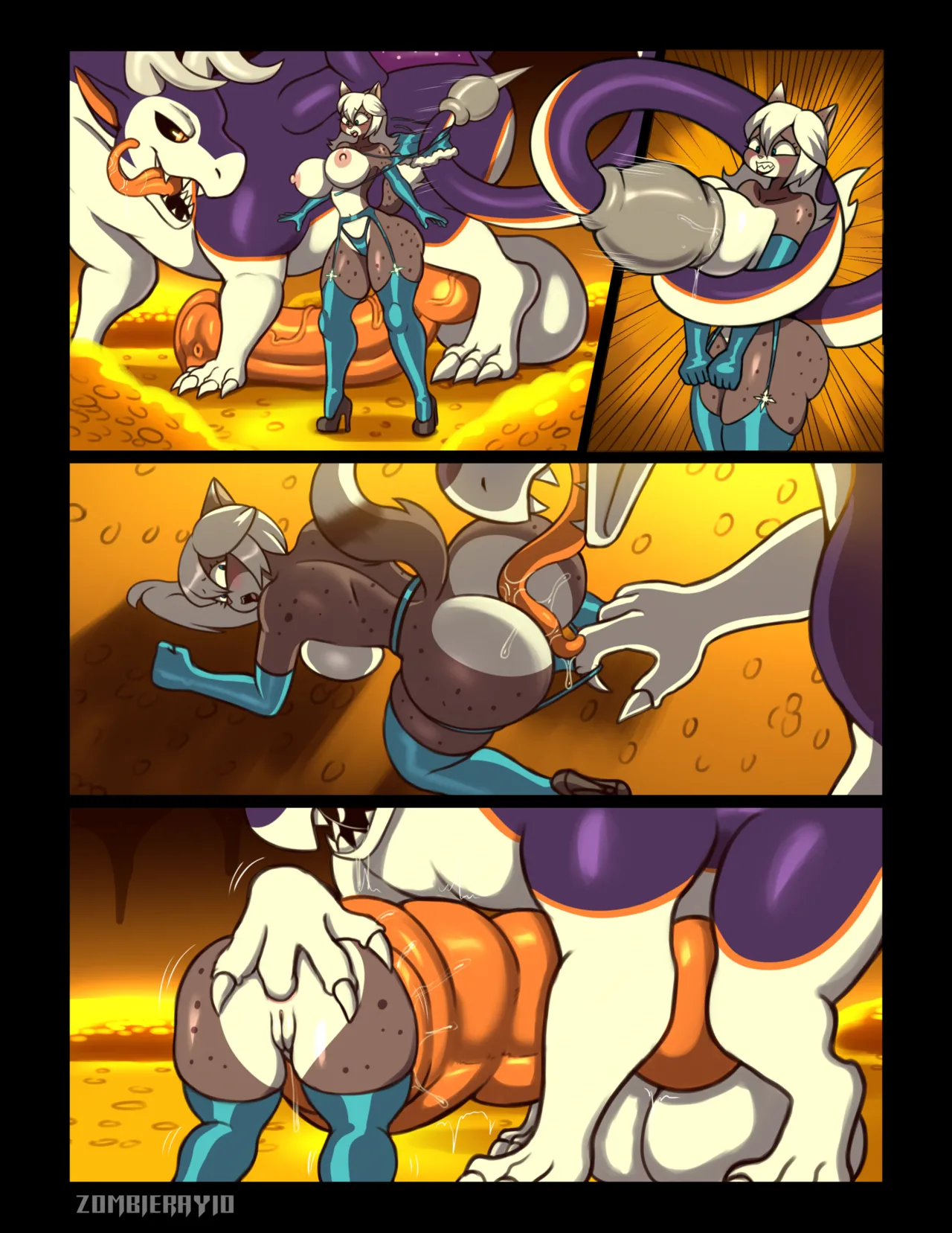 FreakyZombieray page 1 full