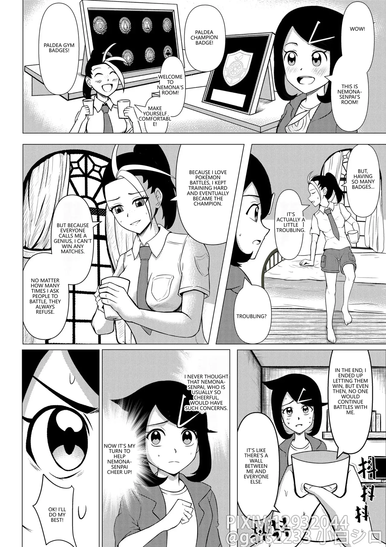 Liko and Nemona Free Time page 3 full