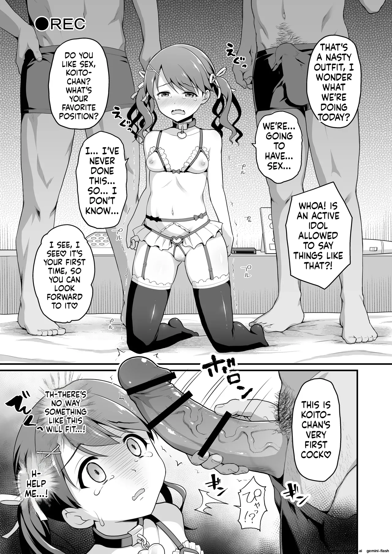 Damasareta Geneki Idol ga AV o Torarete Mama ni Sareta Hanashi page 11 full
