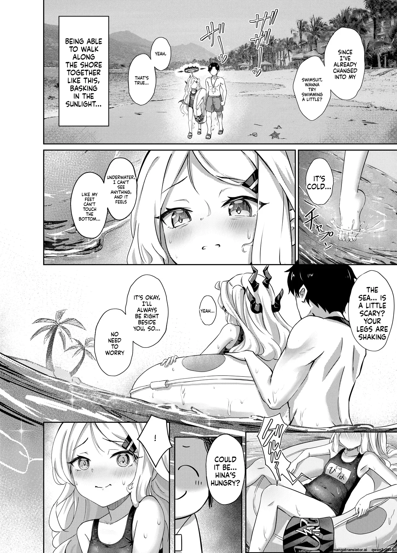 Natsubare, Takanami ni Chuui, Sensei - Dangerous Shorebreak Warning page 3 full
