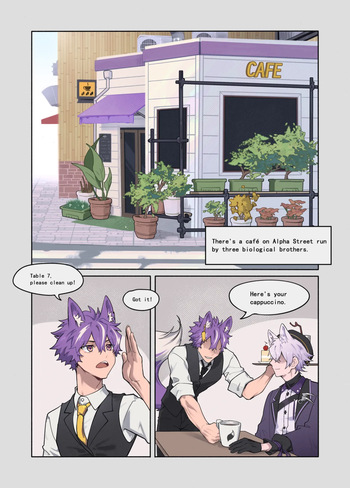 [PatientZ] "Three Purple Fox Brothers" [Recolors] [English] cover