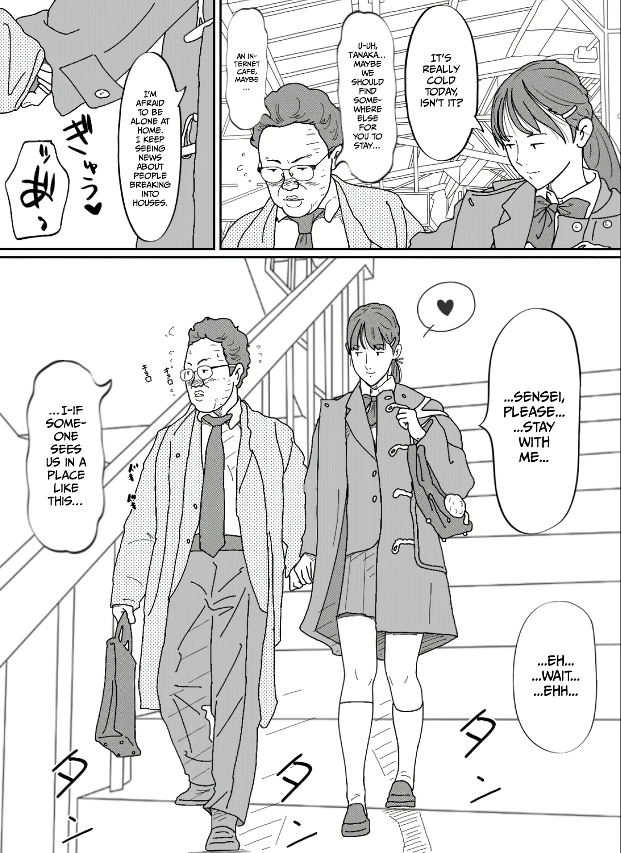 That middle-aged homeroom teacher who pretends to resist but still gives in to his teenage student’s seduction is disgusting. page 5 full