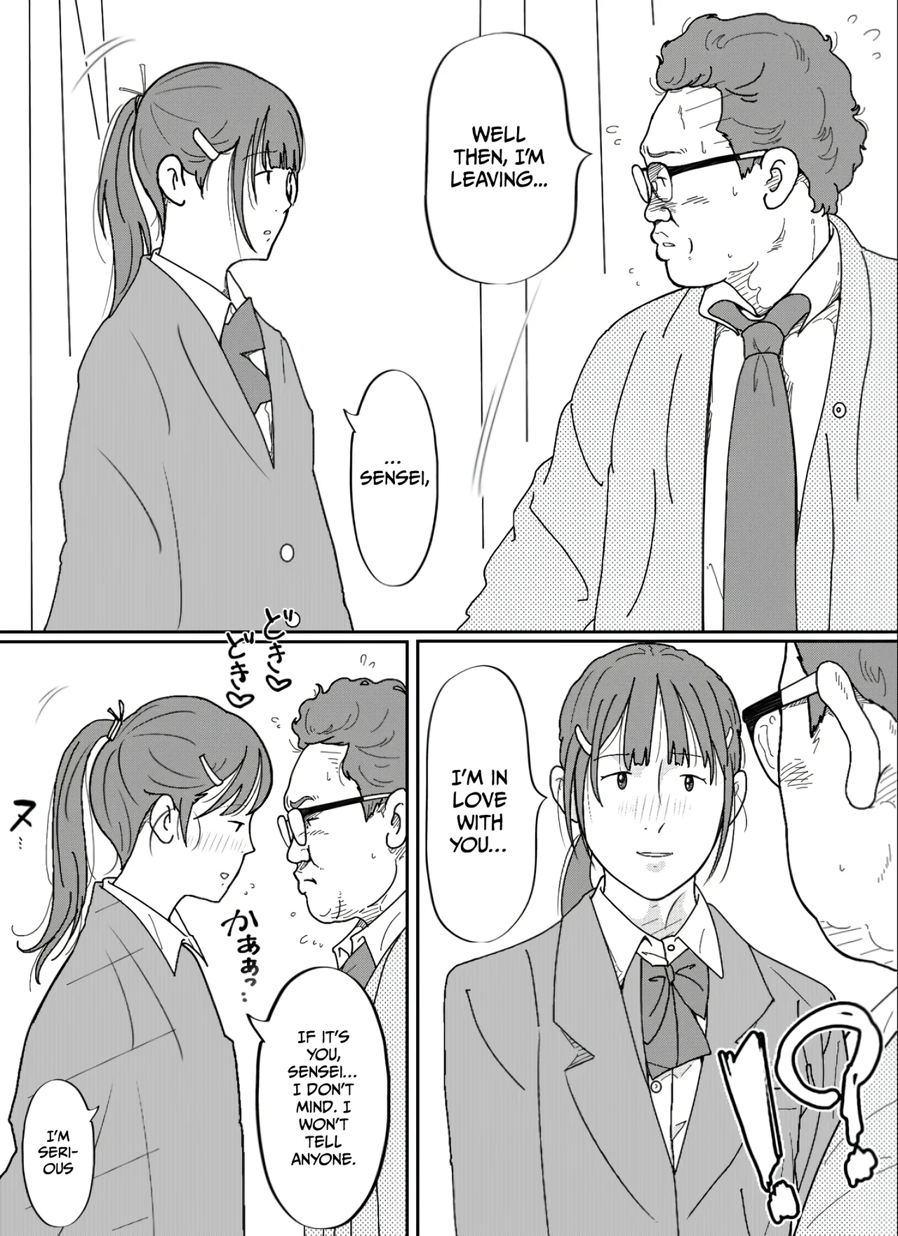 That middle-aged homeroom teacher who pretends to resist but still gives in to his teenage student’s seduction is disgusting. page 9 full