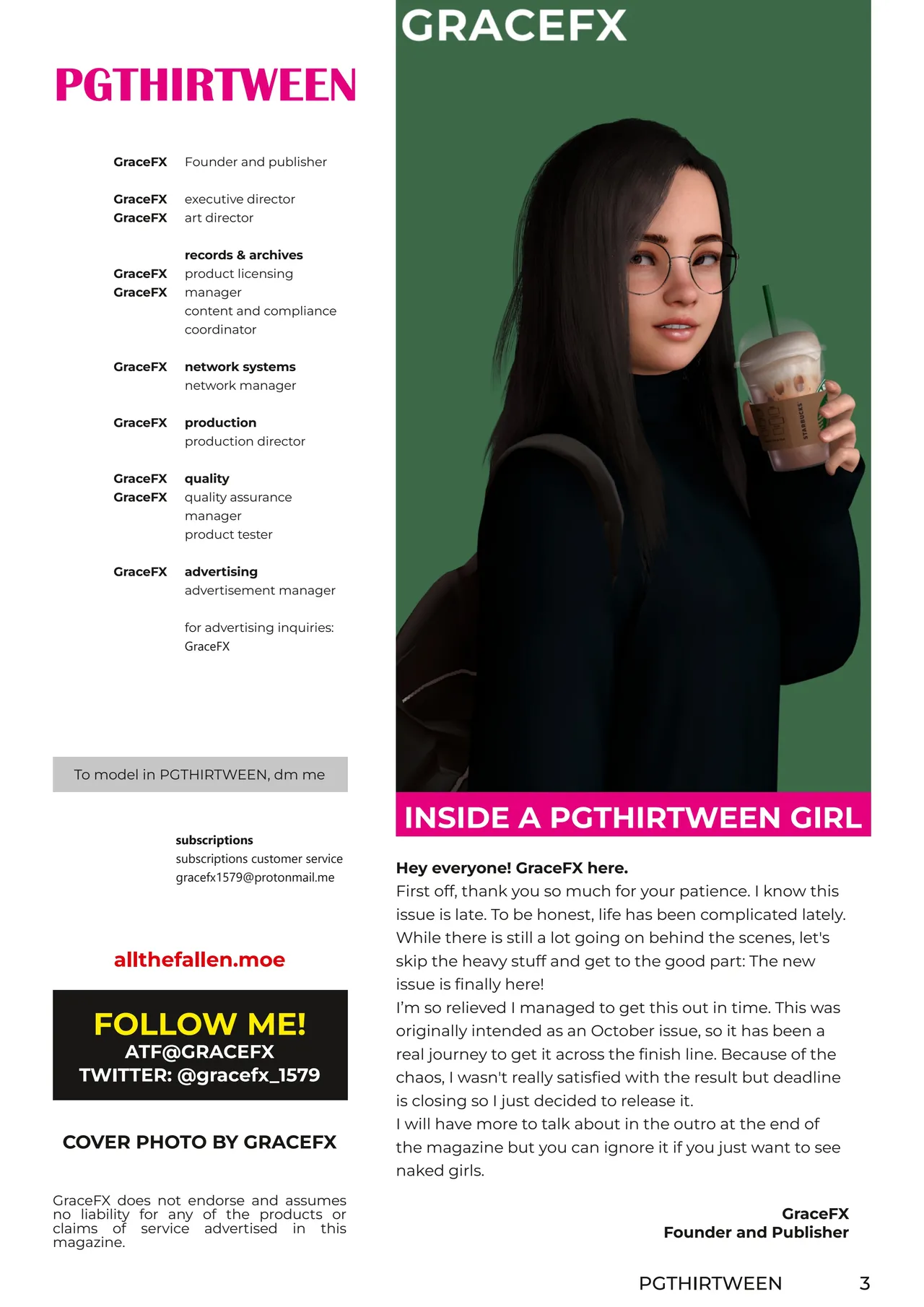 PGThirtween Issue No. 4 page 3 full