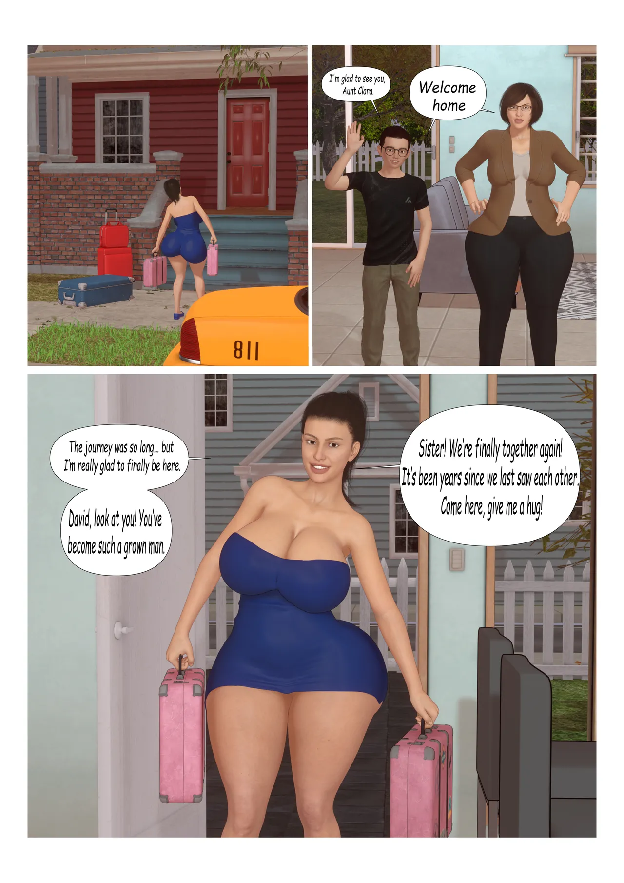 The Laurents: Welcome home page 1 full