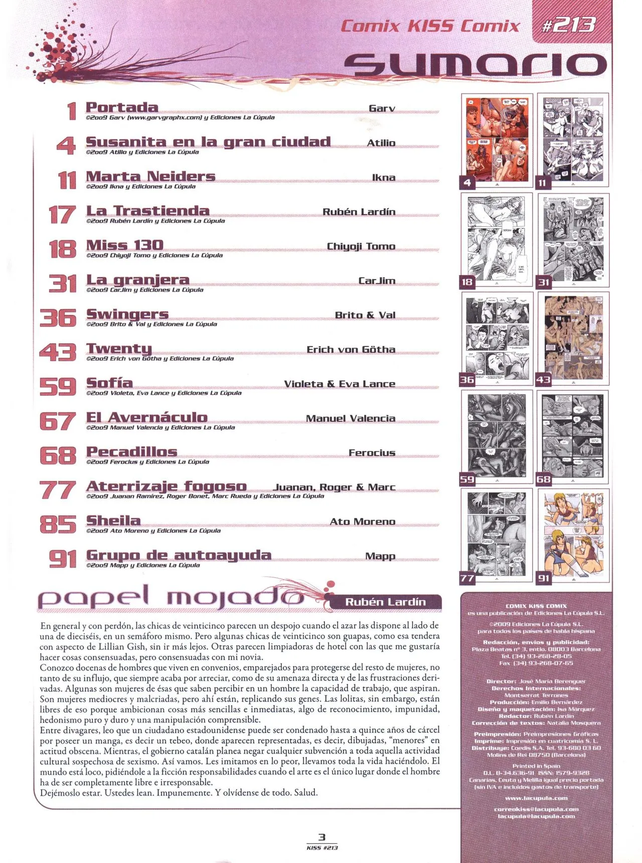 Kiss Comix #213 page 2 full