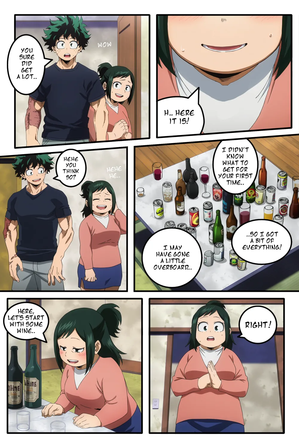 Midoriya Mother Lust page 12 full