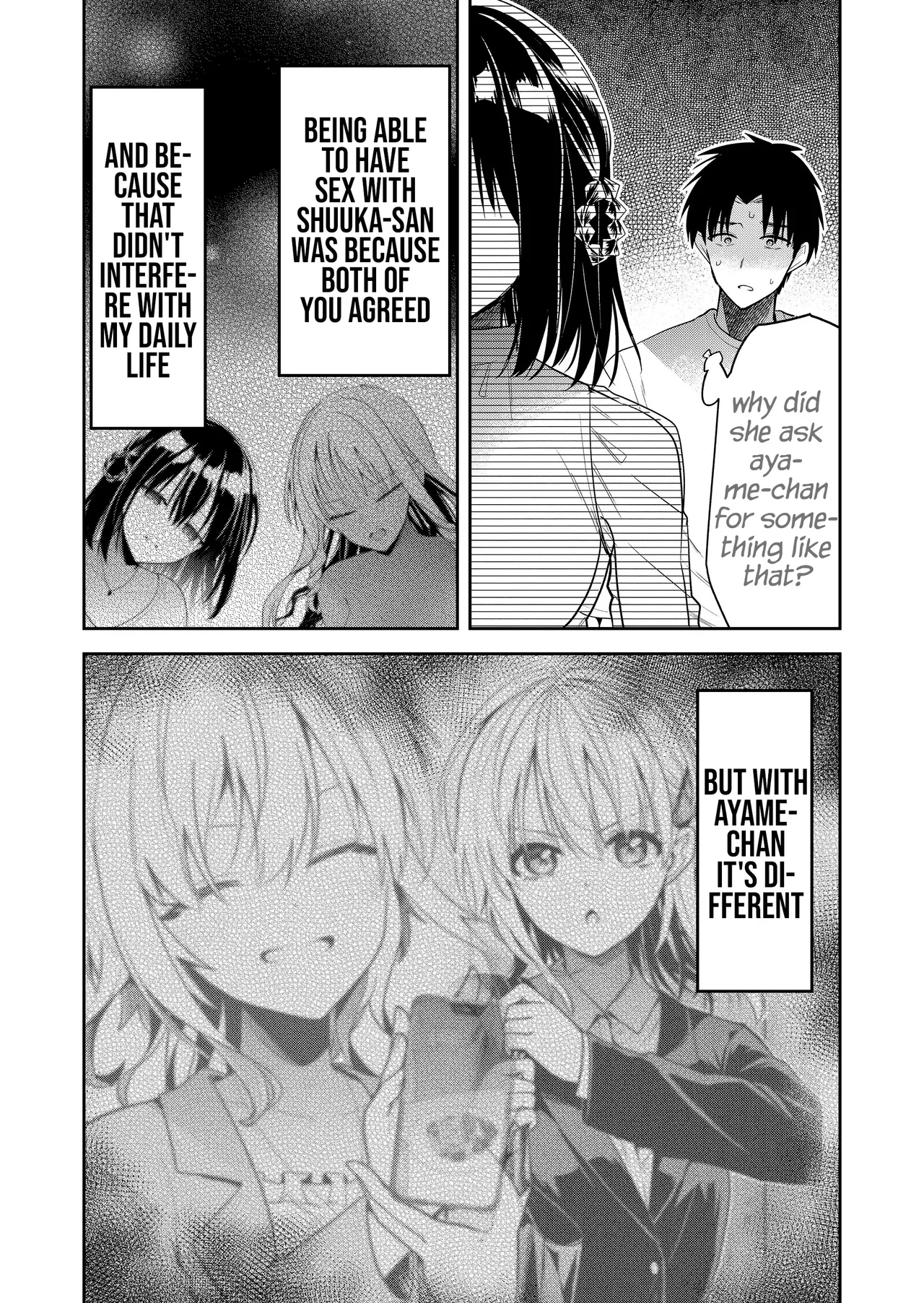 Kimi no Mae de Kimi Igai o Daku Ch. 16 | Having Sex with Someone Else in Front of You 16 page 12 full