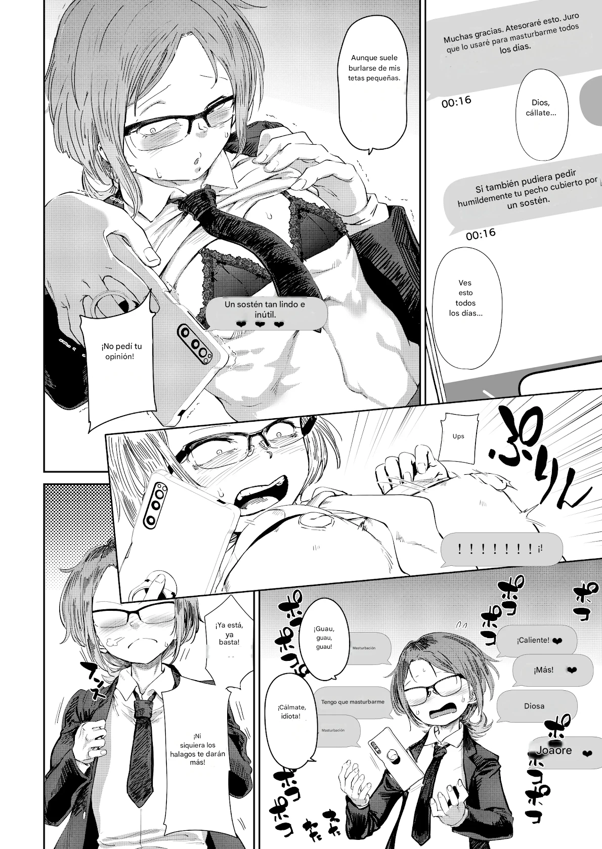 Tsukareta OL Tai Himo Danshi Español page 7 full