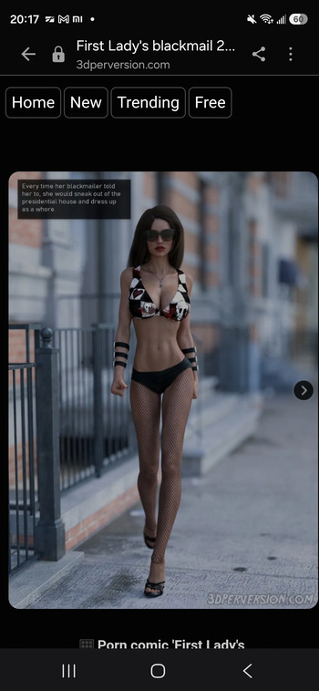 3DPerversion)First Lady's blackmail 2 & 3 cover