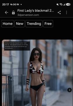 3DPerversionFirst Lady's blackmail 2 & 3
