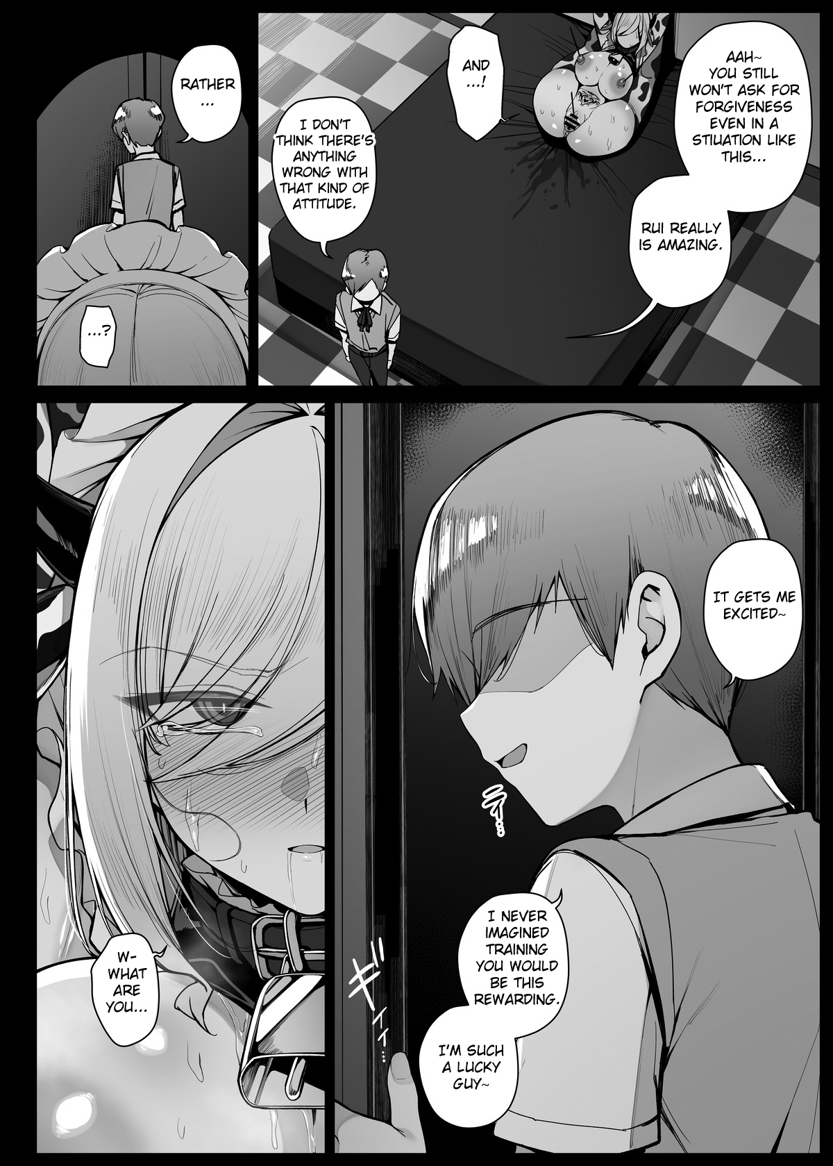 Bocchama ni Inmon o Tsukerarete Doku o Chuunyuu Sareru Maid-san EP8 page 12 full