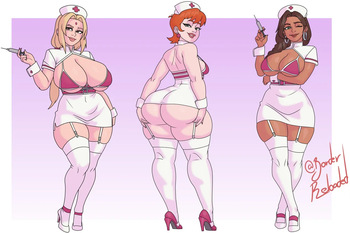 [Border Reloaded] Nurse outfits (various) cover