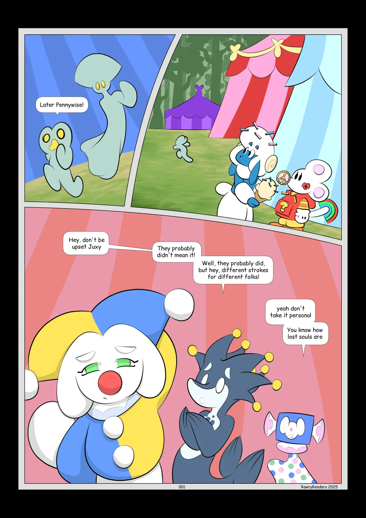 Juxy World Chapter 2 - Val the Valentines Cat page 1 full