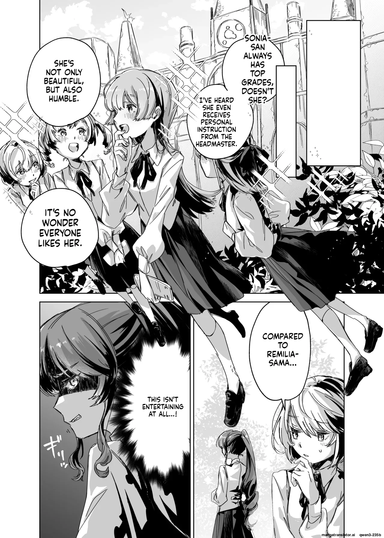 Akuyaku Reijou demo Yudan Taiteki desu wa ~Watashi ni Haji o Kakaseta Heimin o Kindan Majutsu de GoIka Sasemasu no~ page 4 full