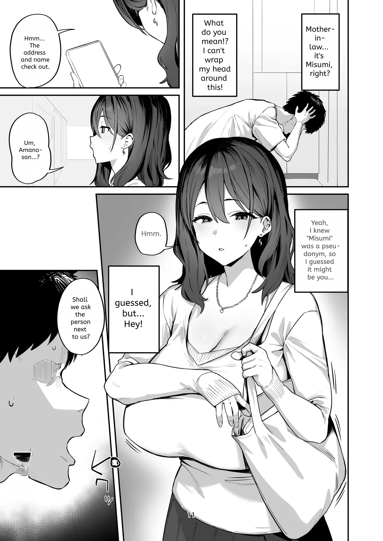 I called an escort service and my ex-girlfriend's mom showed up. page 11 full