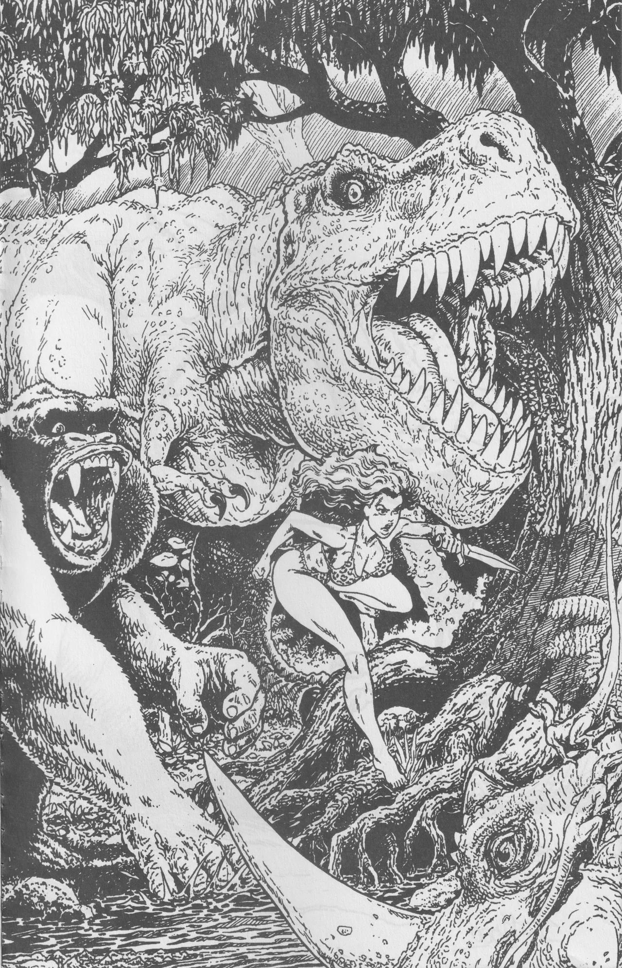 Cavewoman - Prehistoric Pinups page 9 full