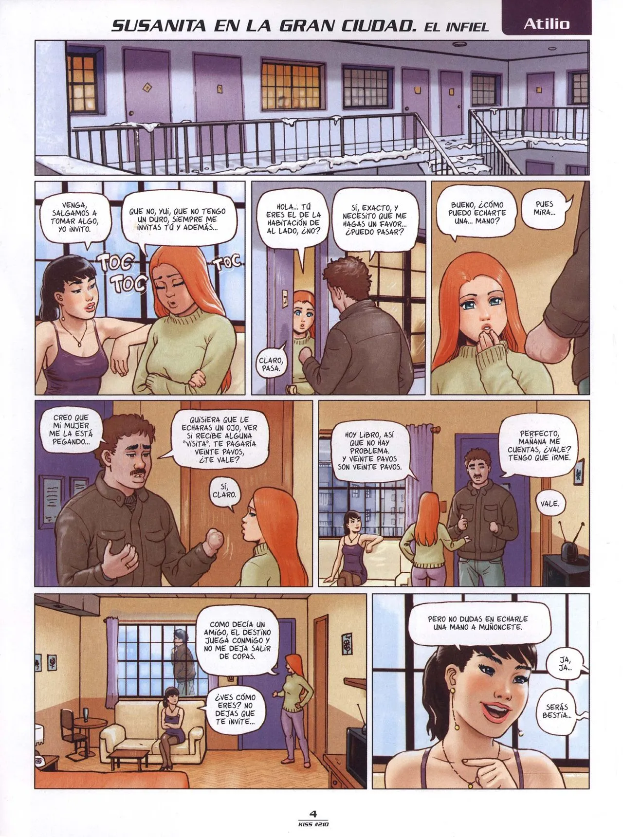 Kiss Comix #210 page 3 full