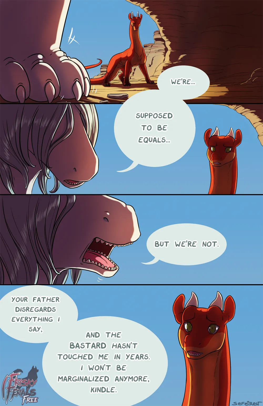 Frisky Ferals - Family Matters page 11 full