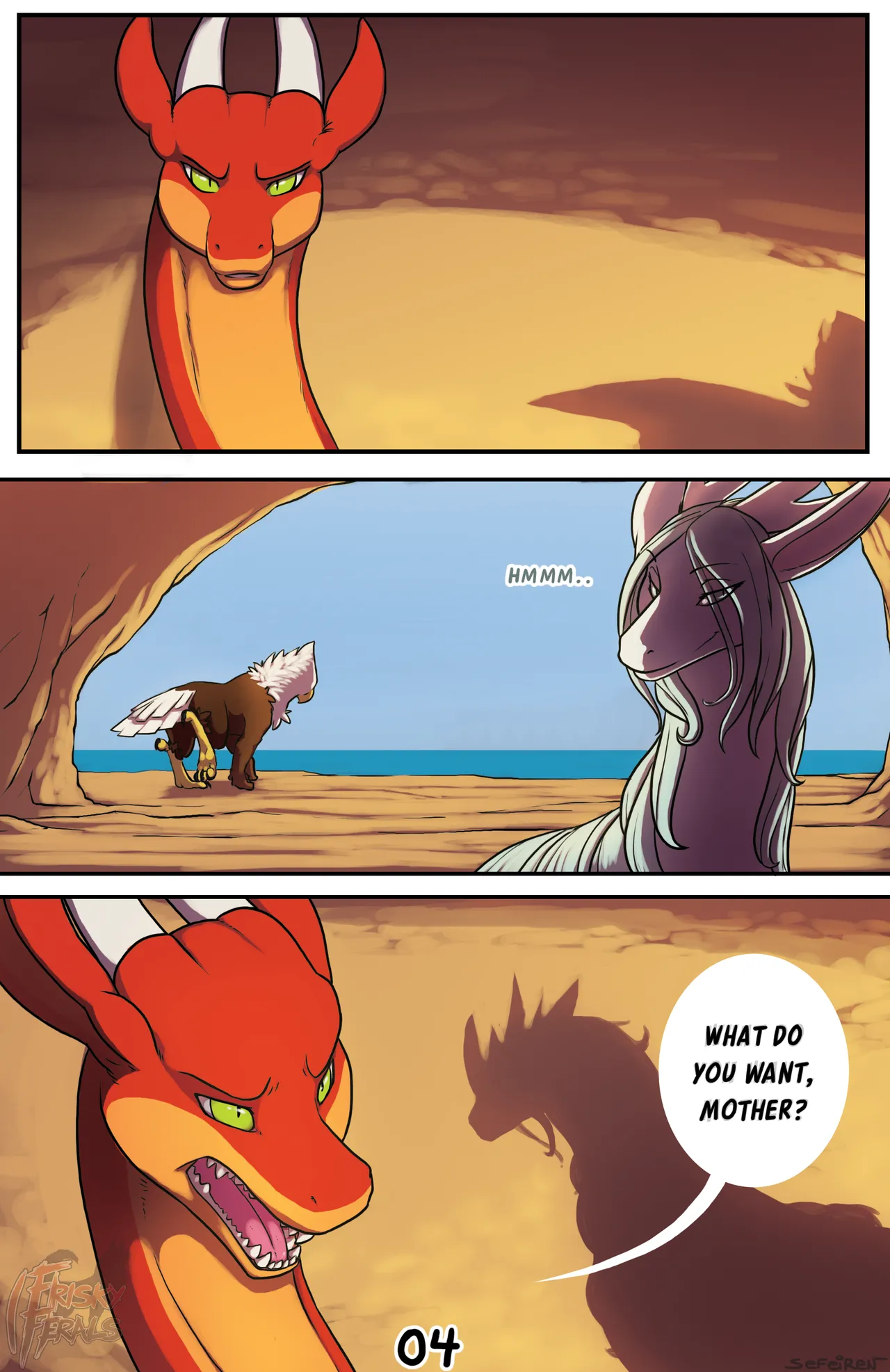 Frisky Ferals - Family Matters page 5 full