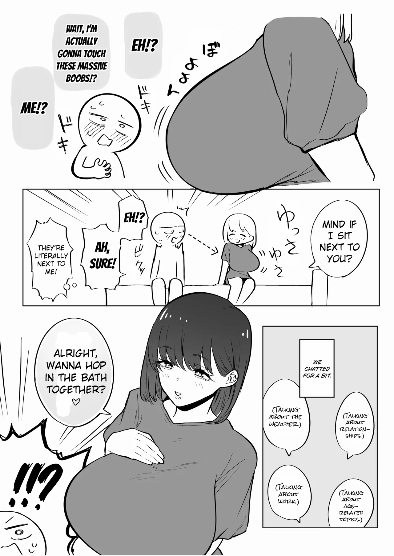 Dekachichi Momi Repo Manga | A Report Manga About Fondling Huge Titties page 10 full