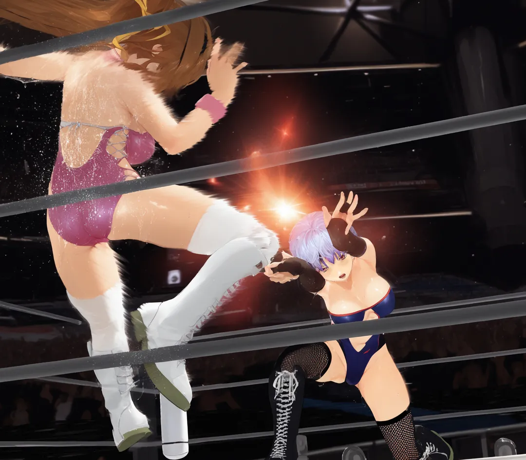 DOAプロレス】かすみVSあやね page 9 full