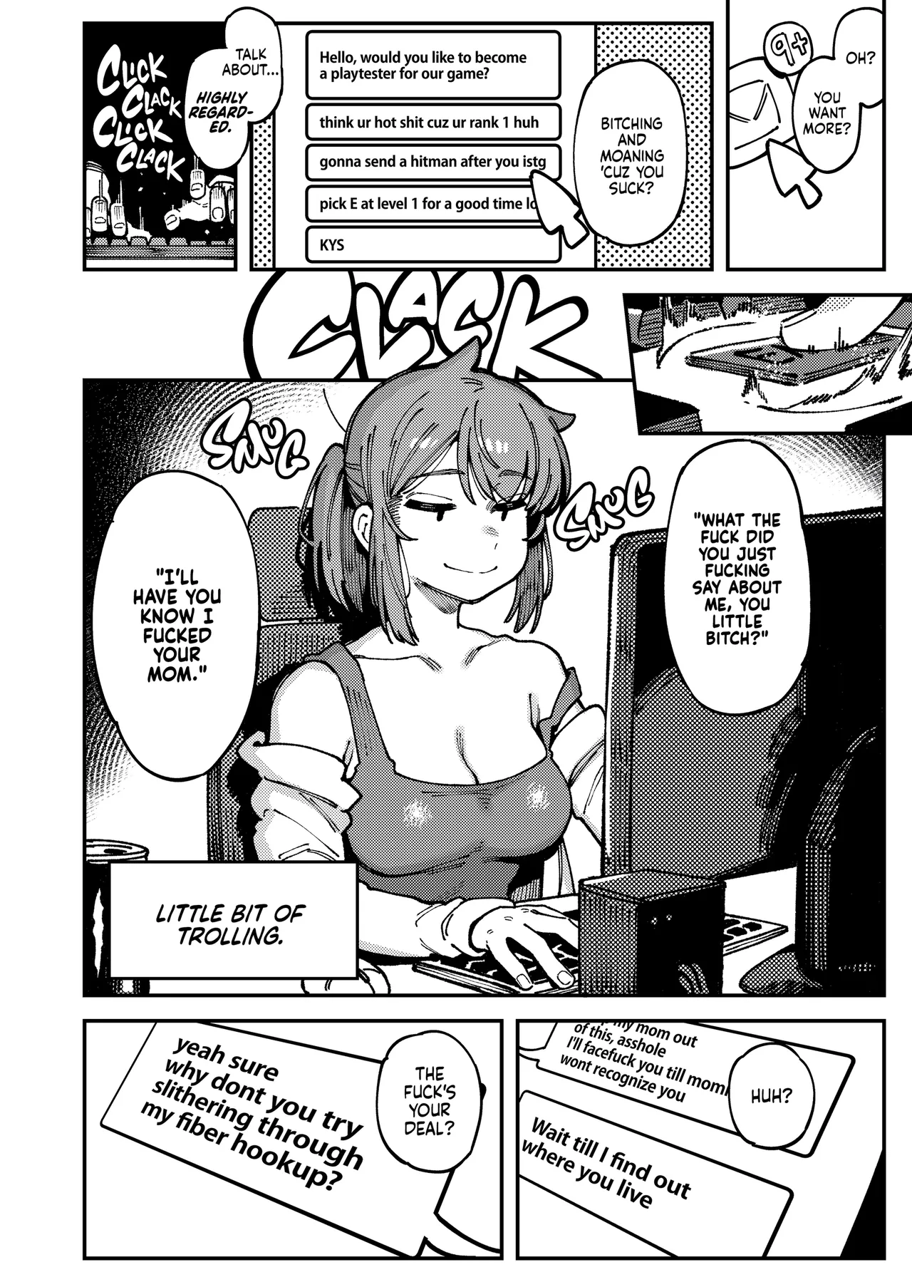 Watashi ni Konna Kuchi Kiite, Oya Gatcha Shippai shita no ka | Don't Feed the Trolls page 3 full