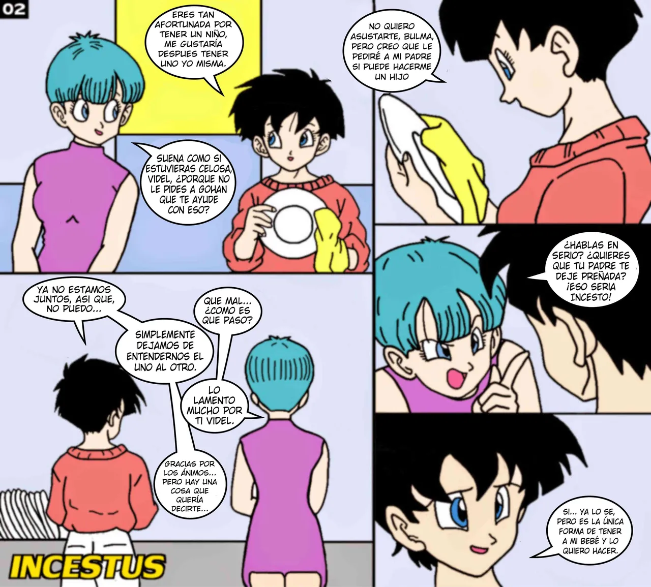 Incest Ball Z  Santi-Sama Traducciones page 2 full