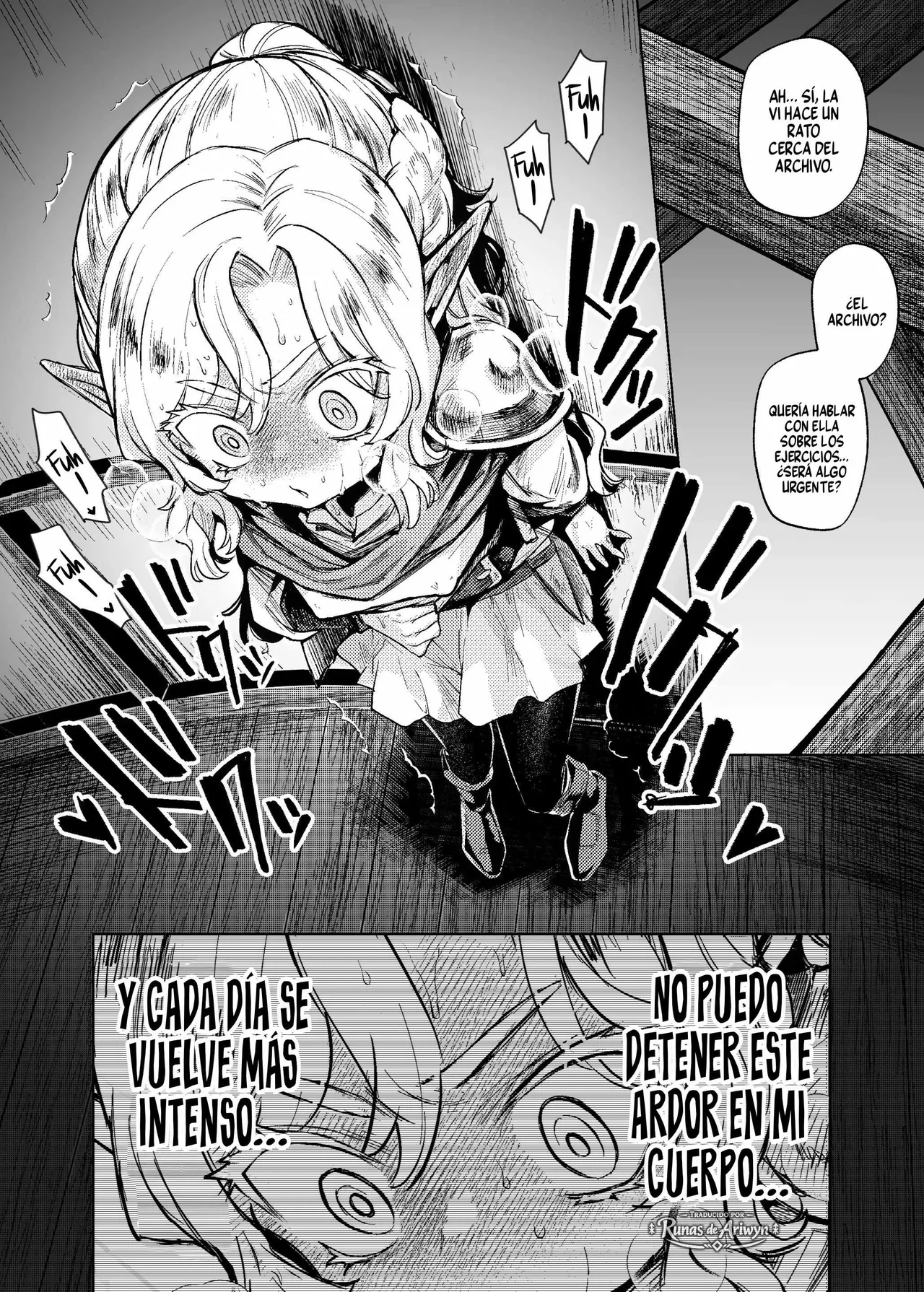 La capitana de los Caballeros Sagrados fue a un burdel para tratar una maldición sexual page 11 full