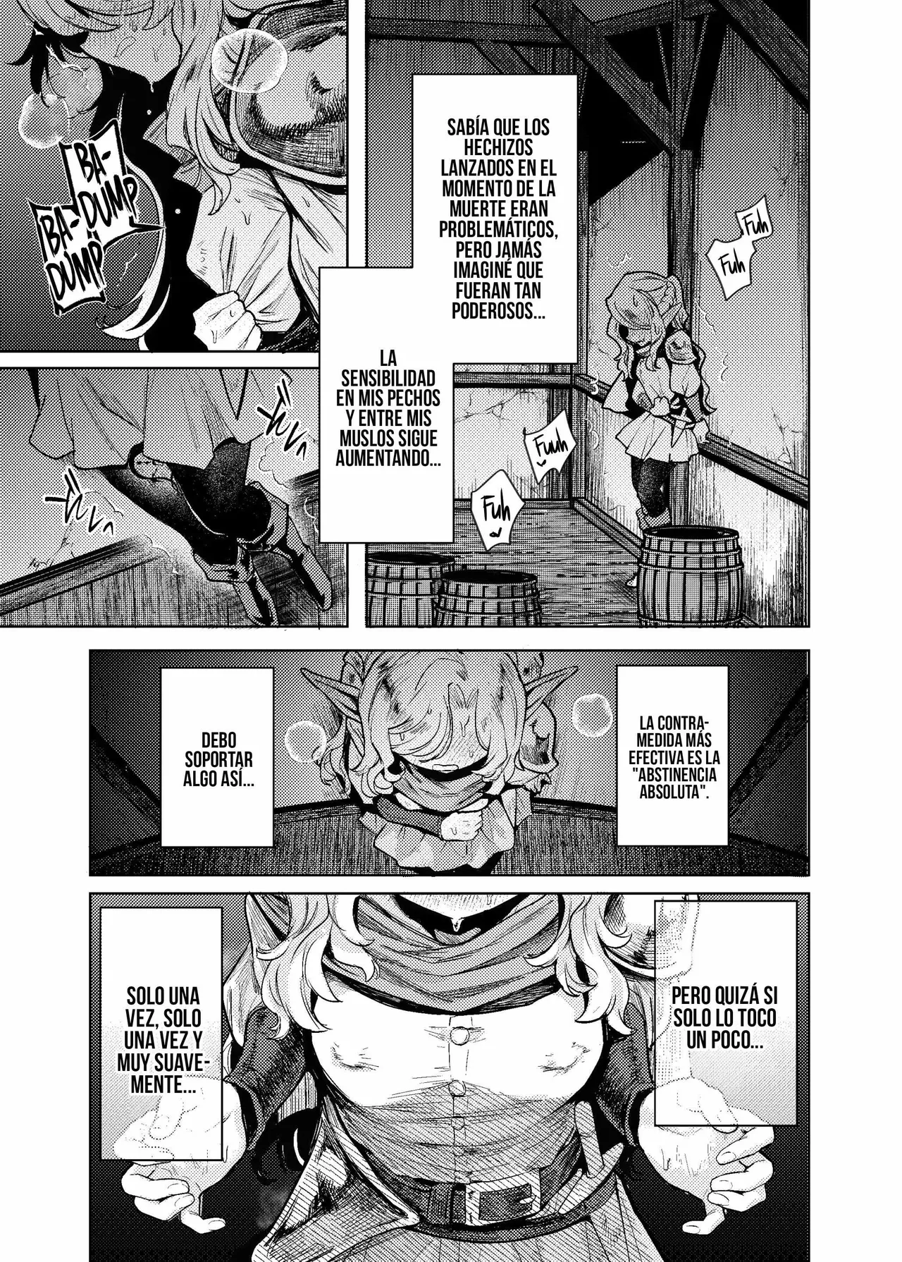 La capitana de los Caballeros Sagrados fue a un burdel para tratar una maldición sexual page 12 full