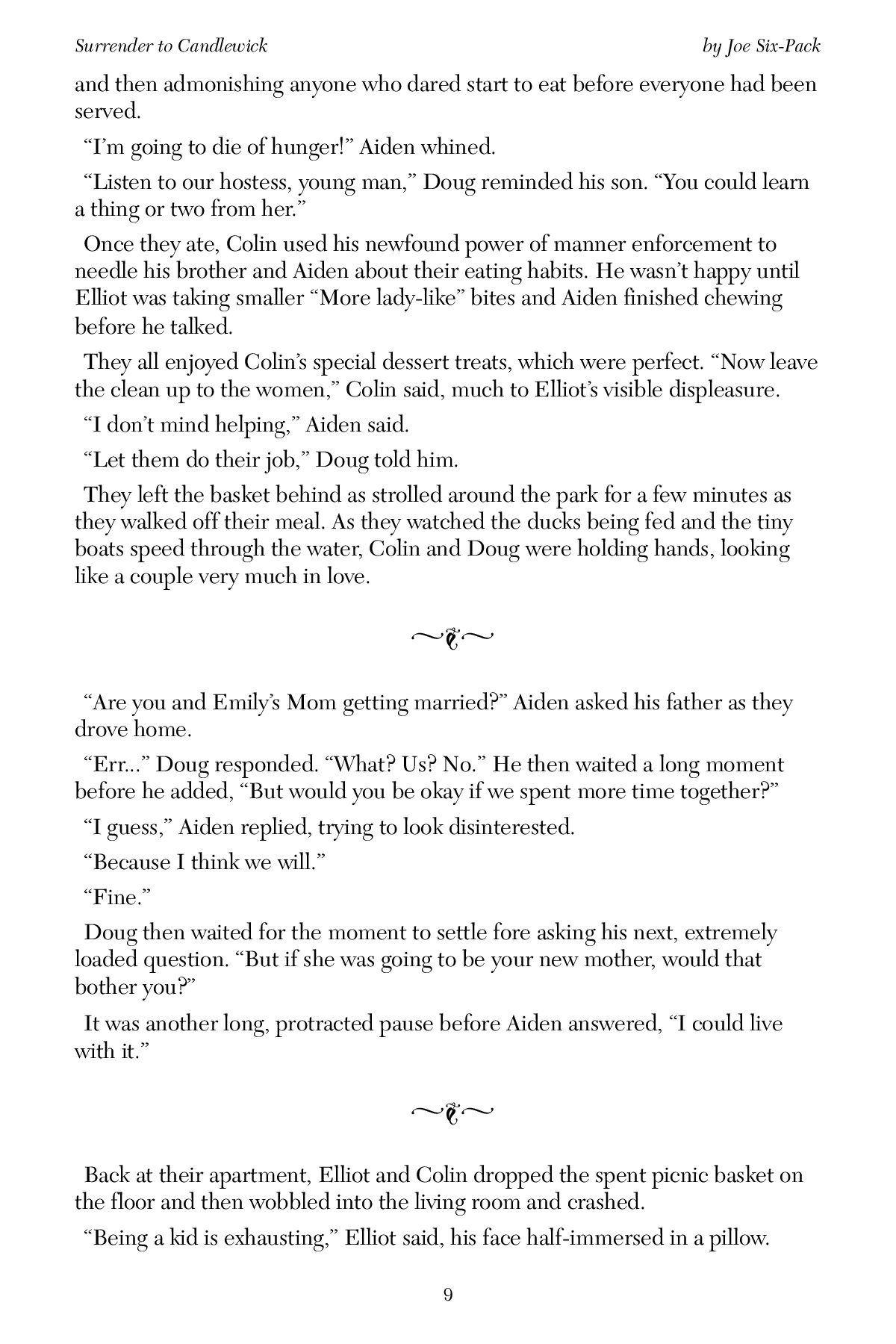 surrender to candlewick joe six-pack page 12 full