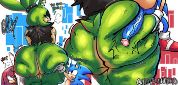 [NotGonnaHoldu] Sonic & Knuckles: IN SURGE (Sonic the Hedgehog) cover