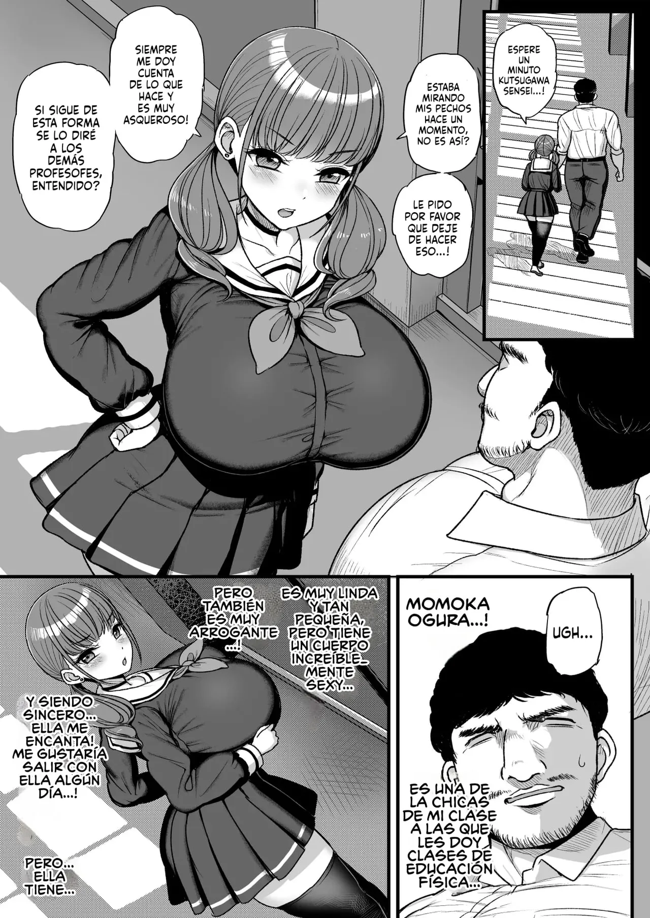 Namaiki Kanojo wa Kyou mo Aitsu ni Dakareru.｜Mi Novia se Deja Acariciar por el Profesor de Educación Física. page 2 full
