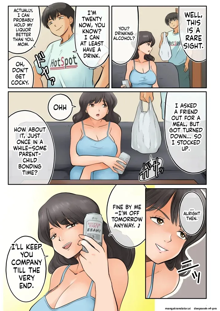 Haha to Osake Nondara erai Kotoninarimashita page 7 full