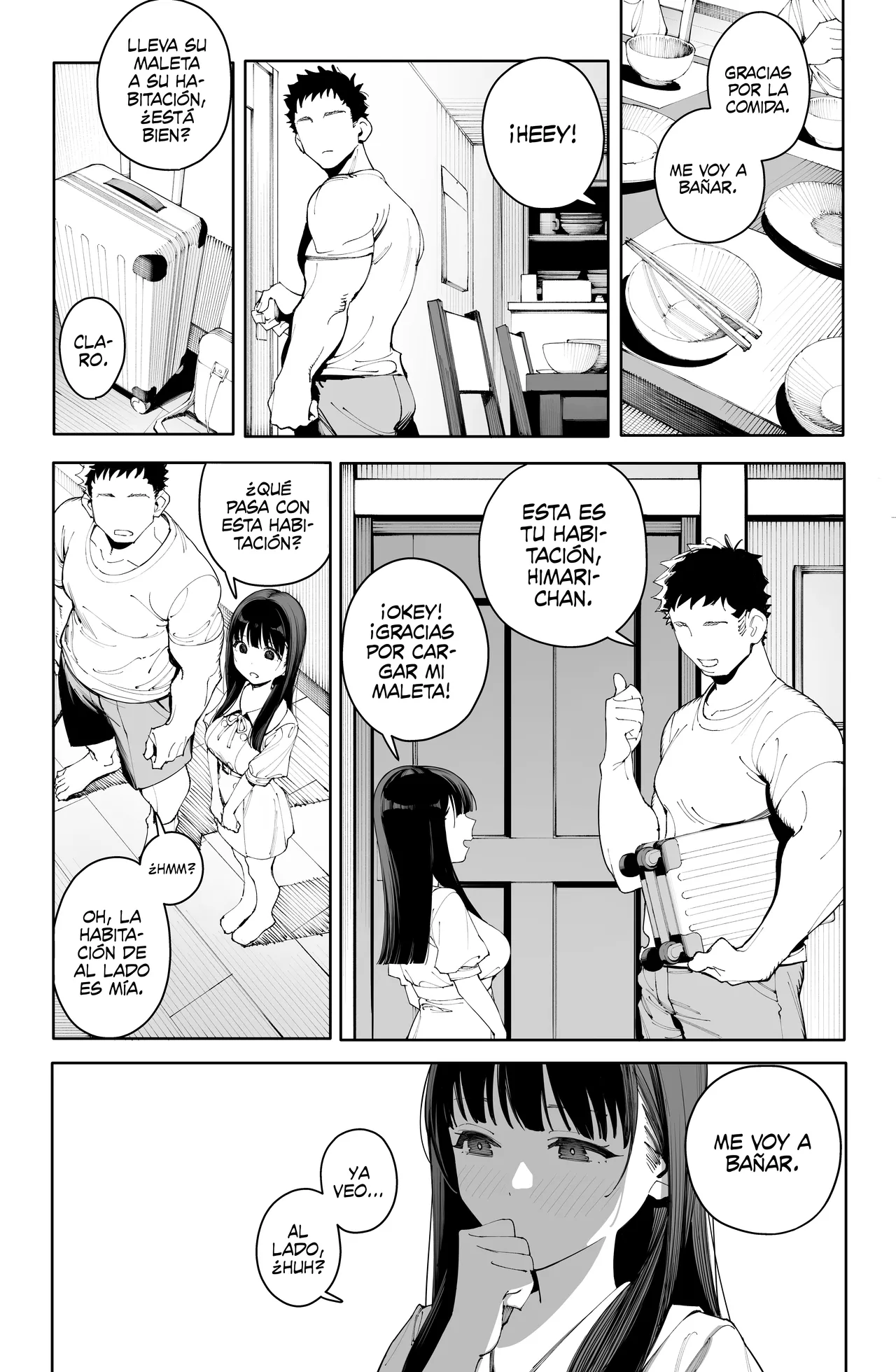 Le di a mi prima una barriga de Embarazada ¡Después de correrme a chorros dentro de ella! page 7 full