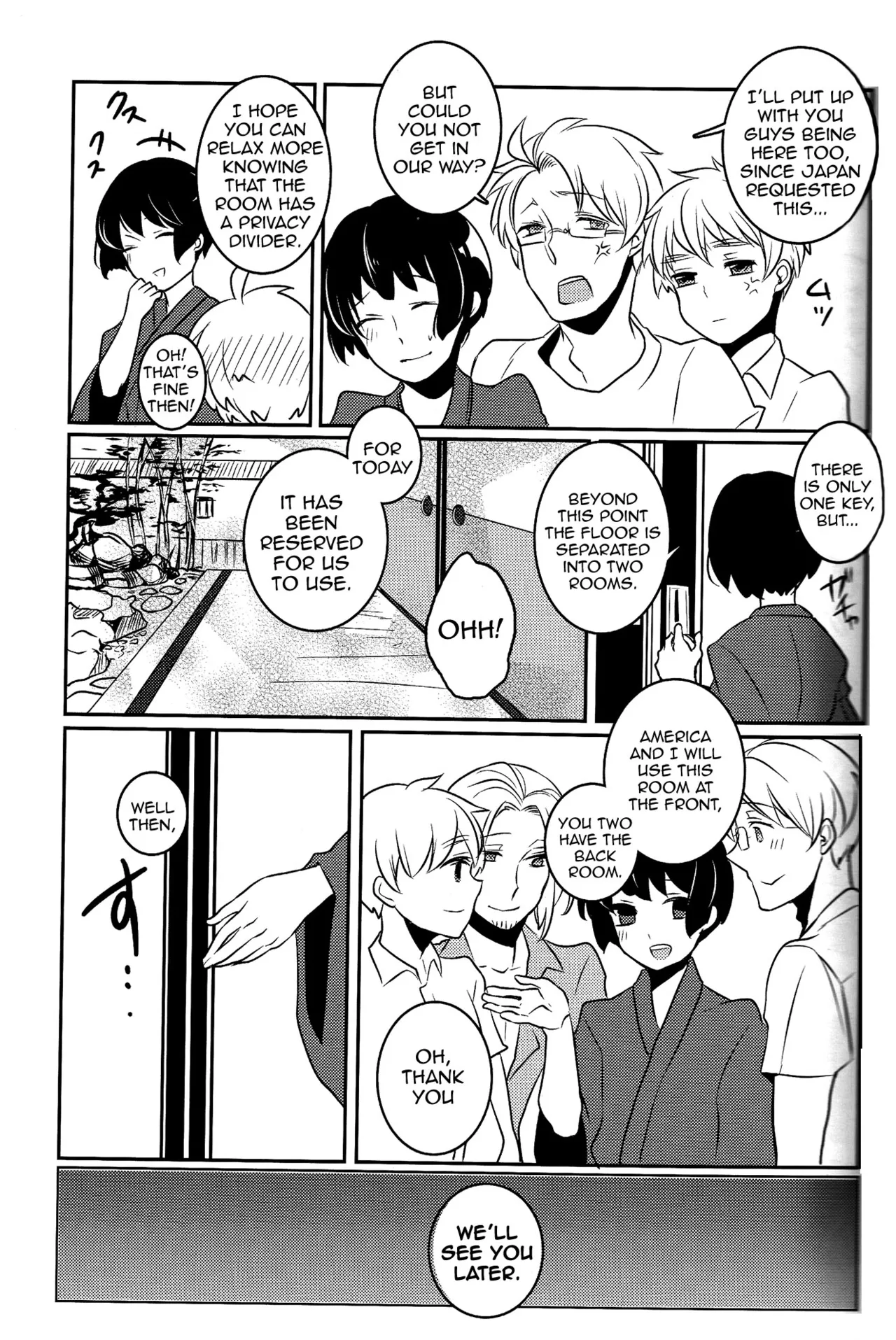 We Get Along So Let's Do It All Four of Us!! page 8 full