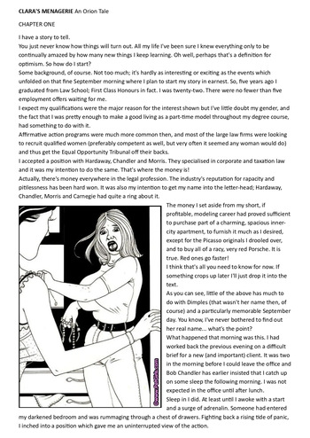 [Simon Benson] Clara's Menagerie Part 1 (English text) cover