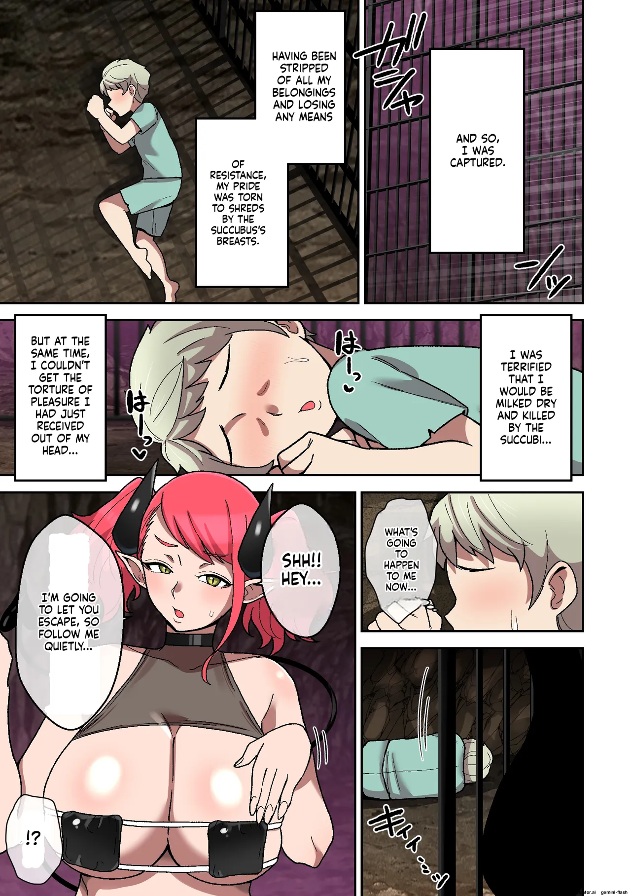パイズリ淫魔の巣窟～捕えられ・魅了され・搾精され・・・～ page 12 full