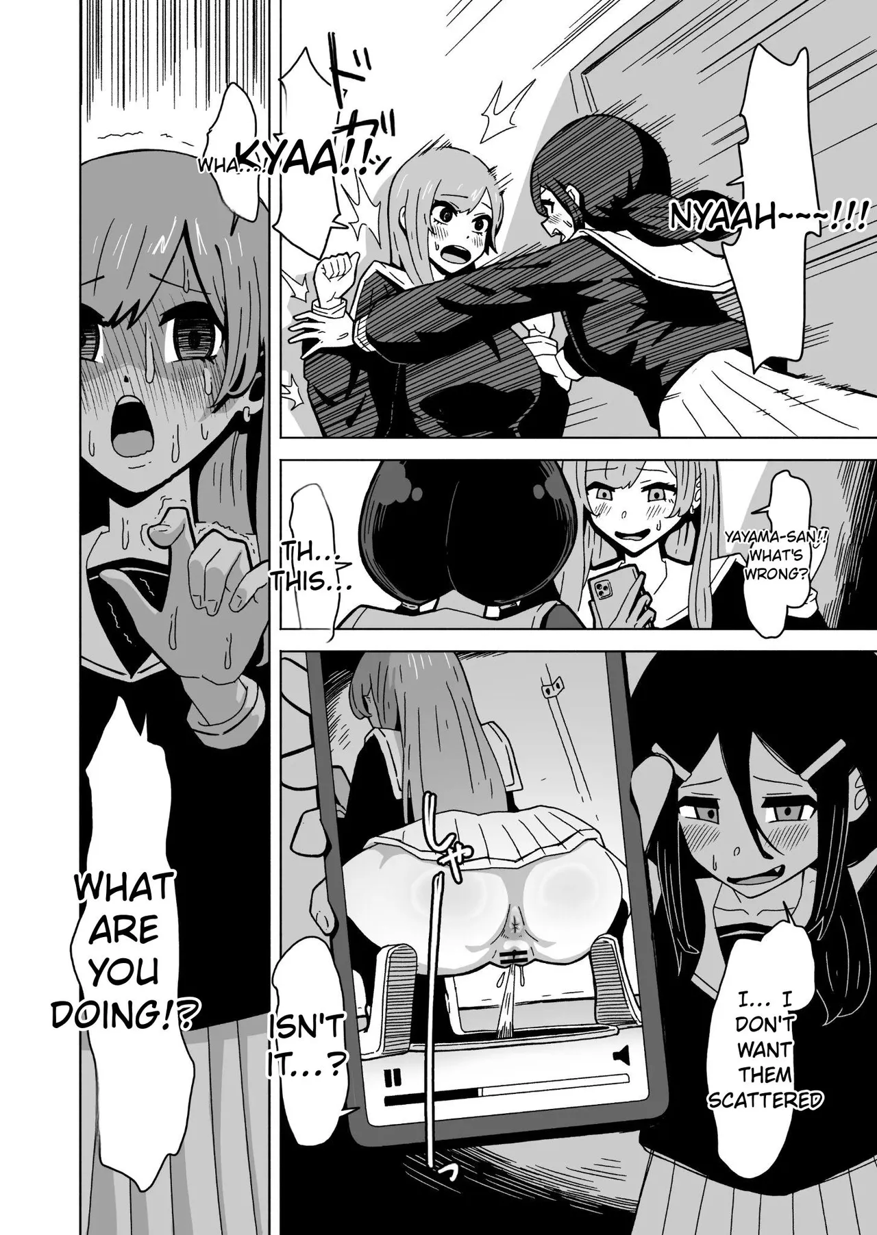 A Futanari Introvert Who Eventually Sets Up a Sex Room and Has Wild Sex with the Class Gals page 6 full