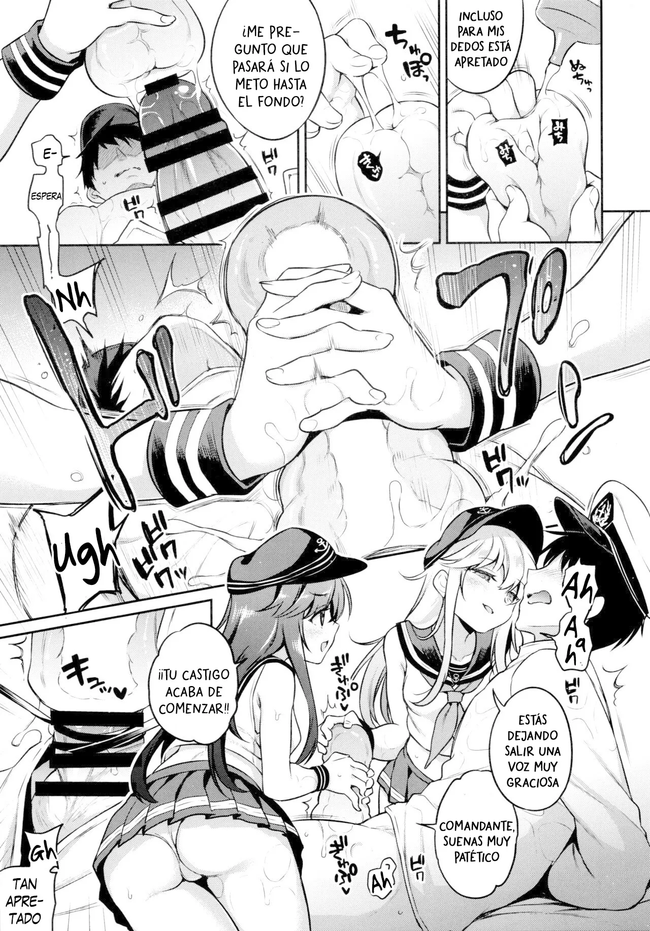 Akatsuki Hibiki-chan x Gyaku Batsu Game | Akatsuki-chan y Hibiki-chan x Juego de castigo inverso page 8 full