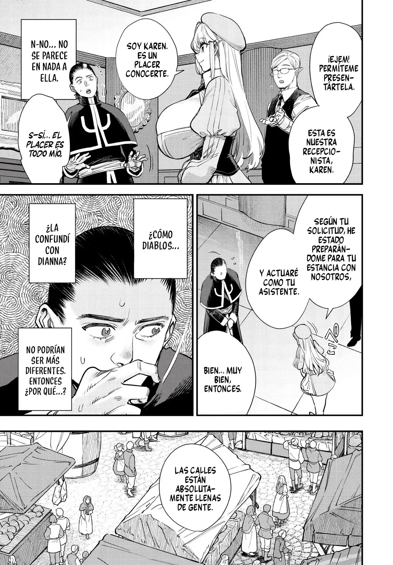 La Recepcionista del Gremio de Aventureros era una Puta Vol.5 page 7 full