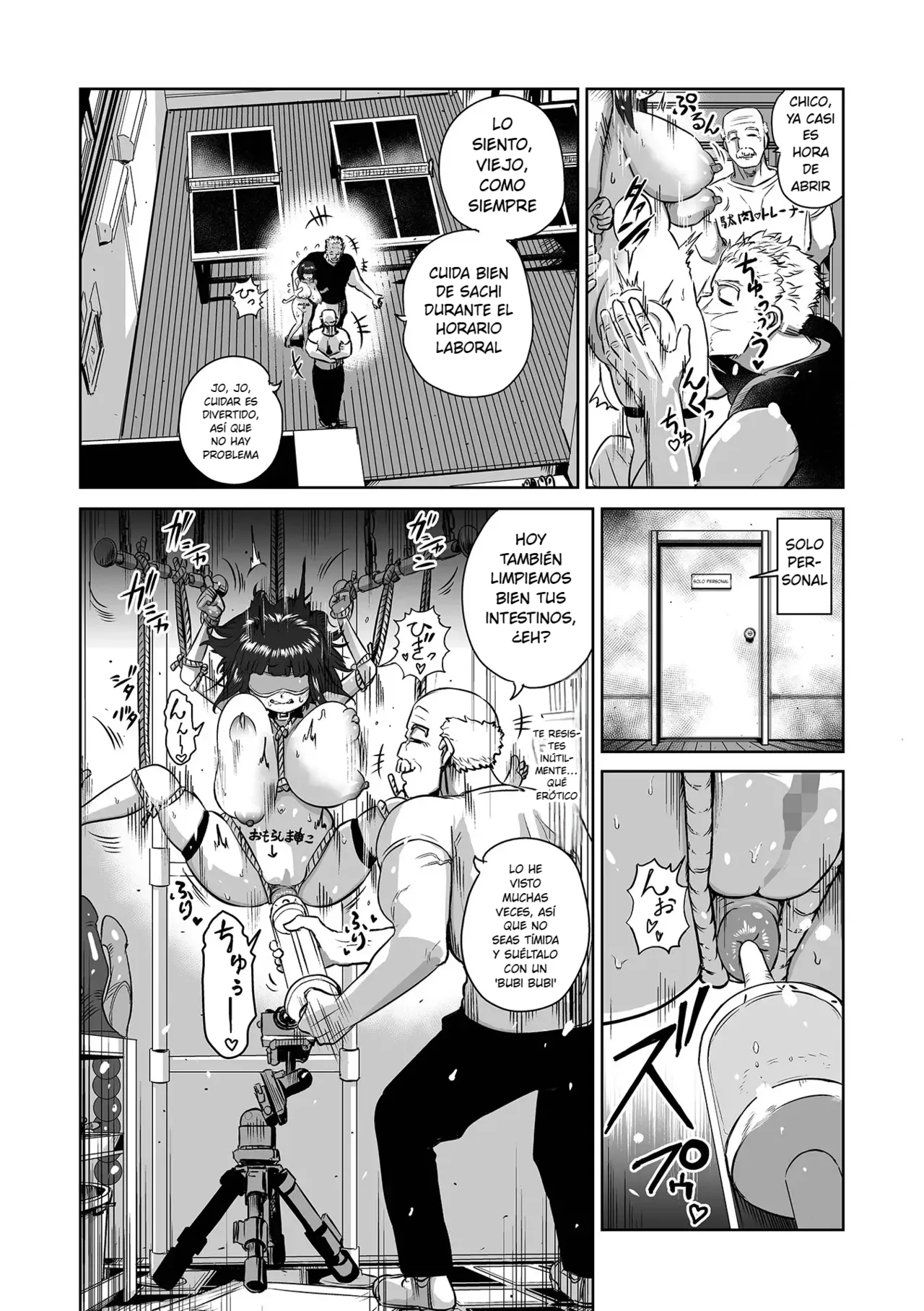 Takkyū kyōshitsu no gōjō ana ru | La chica terca del club de tenis de mesa page 10 full