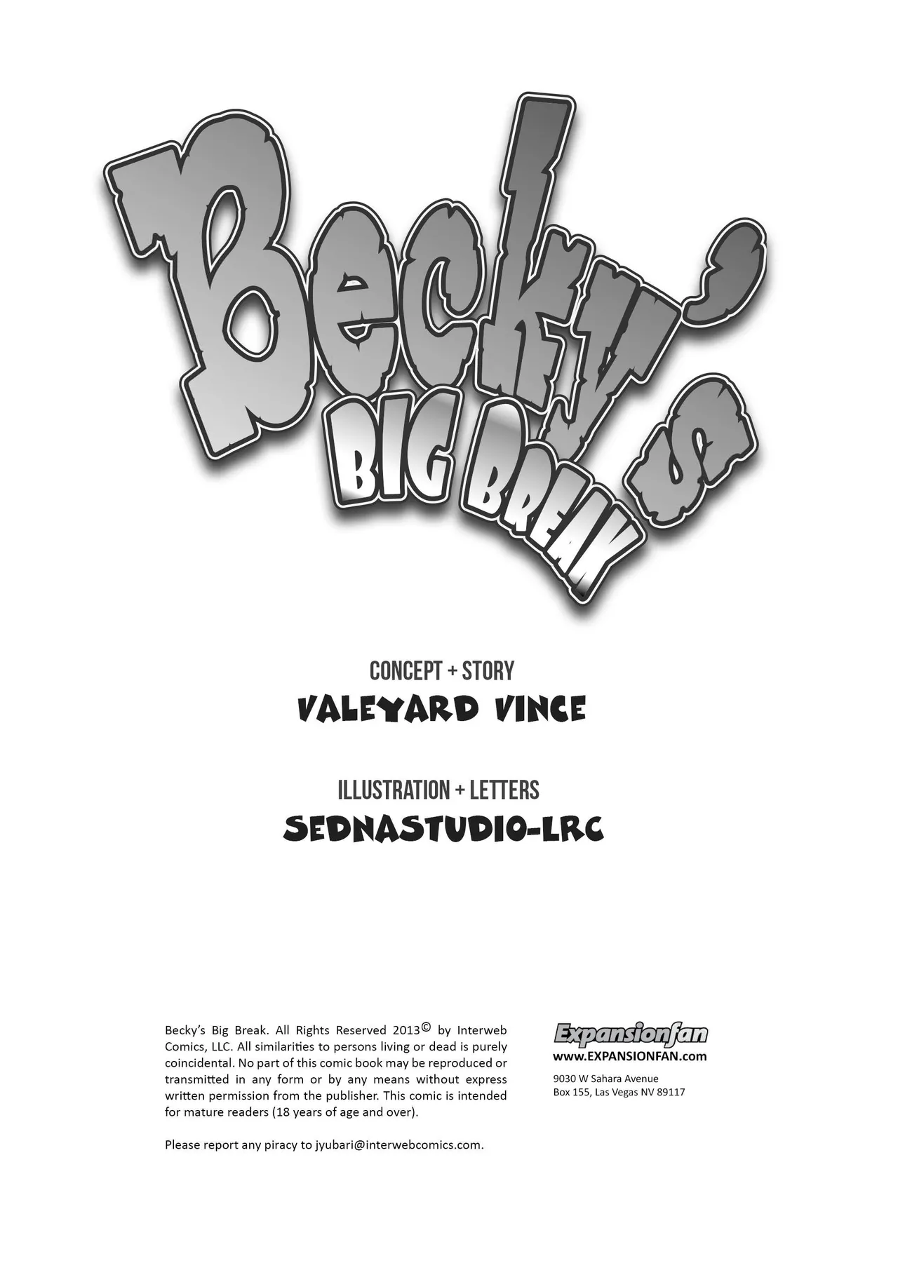 Becky’s Big Break page 2 full