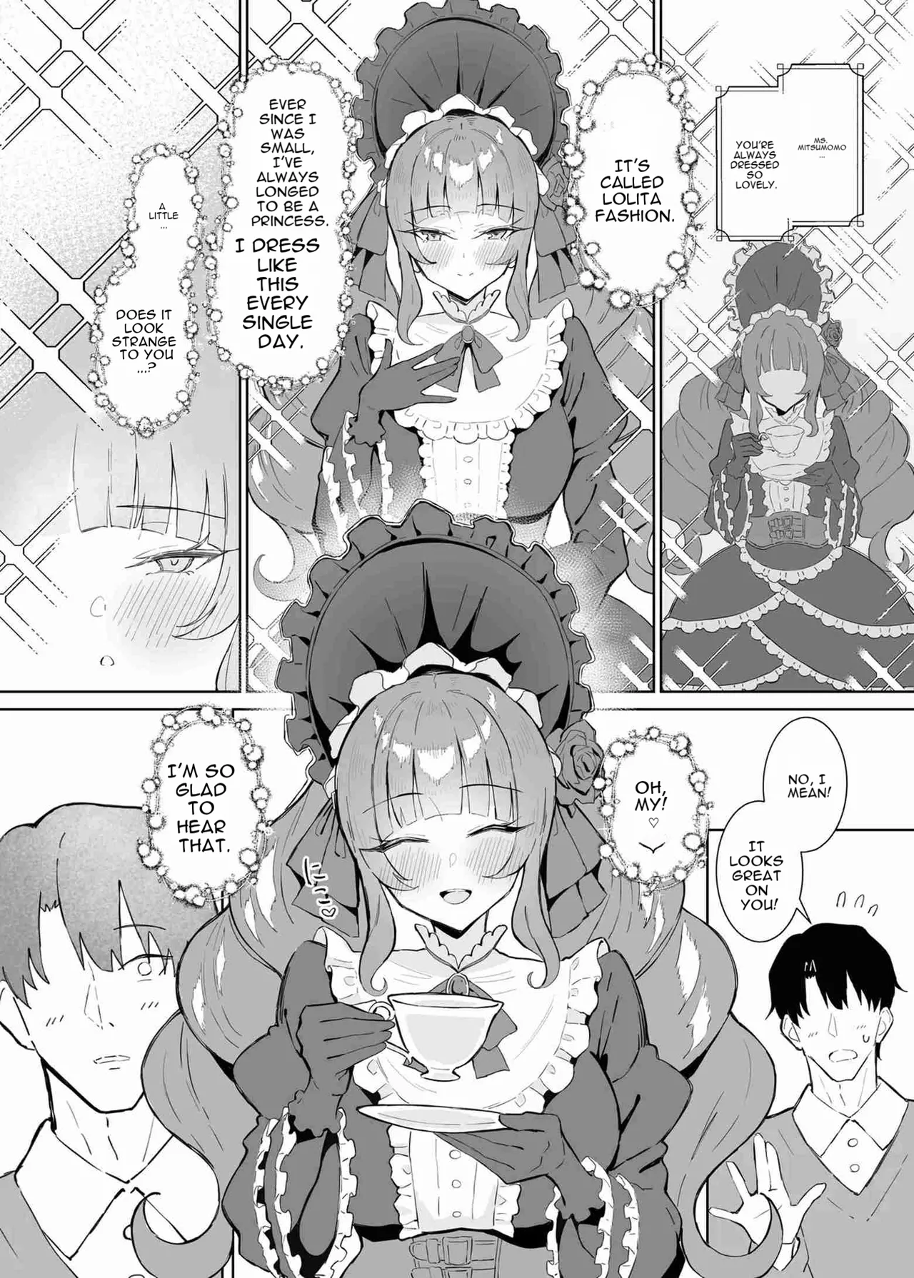Kanpeki Lolita Fashion Kanojo no Darashinai Shitai page 3 full