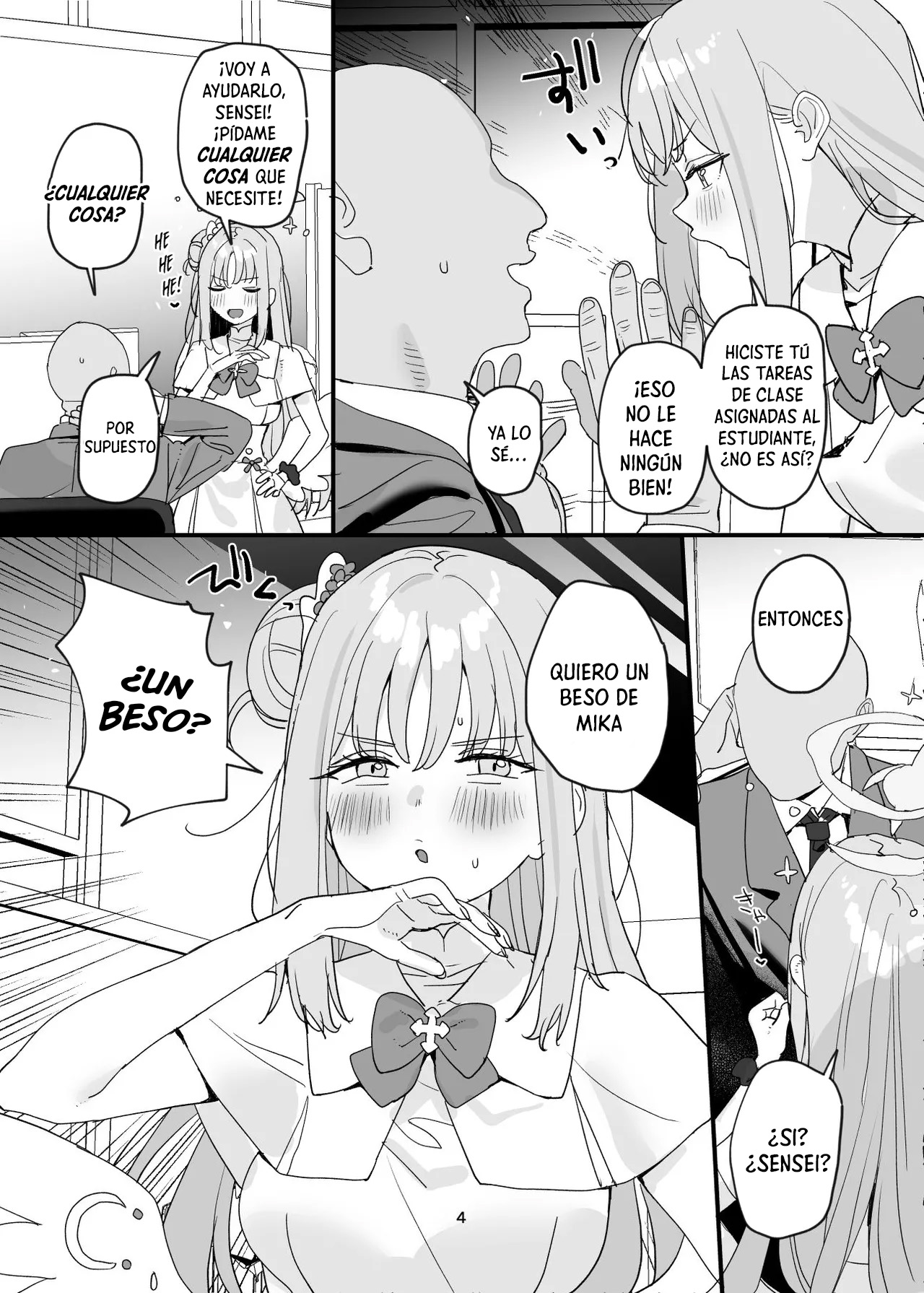 Sensei to Seito datte Ecchi shite mo Ii jan ne | Para una estudiante esta bien tener sexo con Sensei esta bien ¿cierto? page 4 full